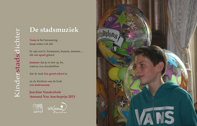  Armand Van Asscheprijs 2013 