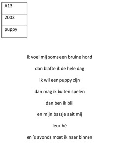 gedicht