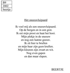 gedicht
