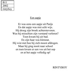 gedicht