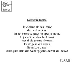 gedicht