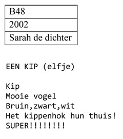 gedicht
