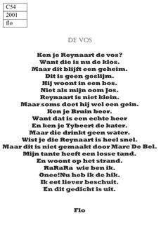 gedicht